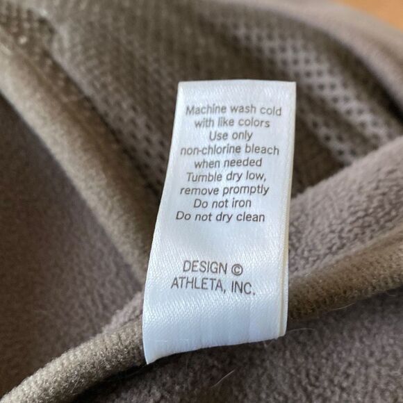 ‎Athleta Switchback Fleece Peacoat Brown Medium - Picture 13 of 15